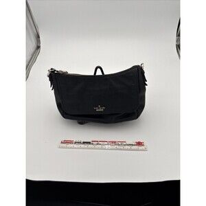 Kate Spade black pebble leather shoulder bag